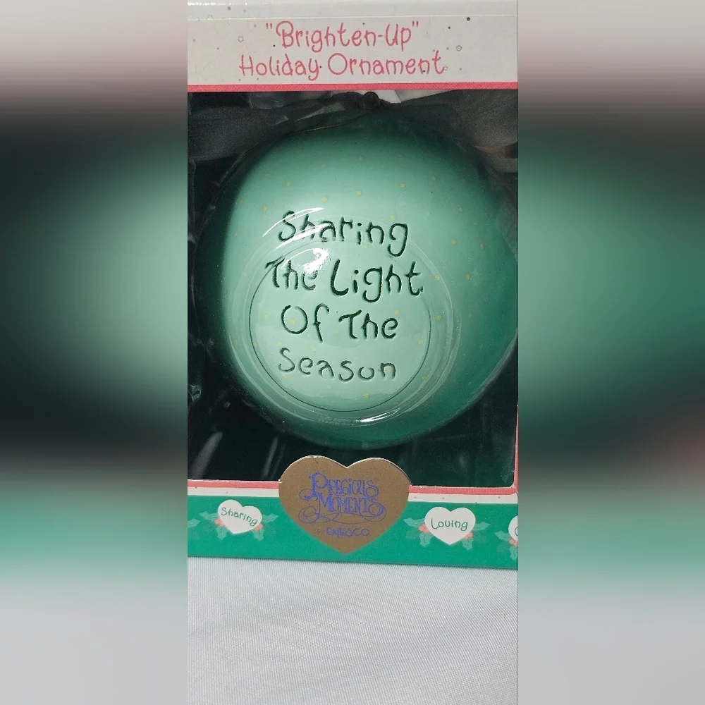 Precious Moments Lighted Ornaments Lot of 4 Enesco Christmas Vintage New In Box